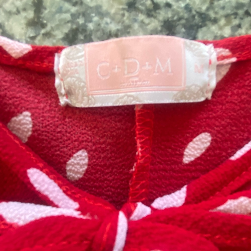C+D+M pullover blouse - Picture 2 of 3